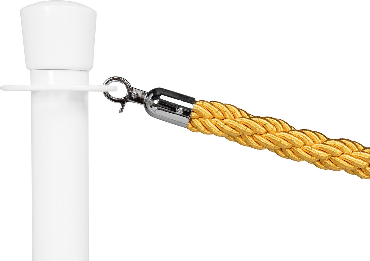   | Afzetkoord Gedraaid | Chroom - Goud